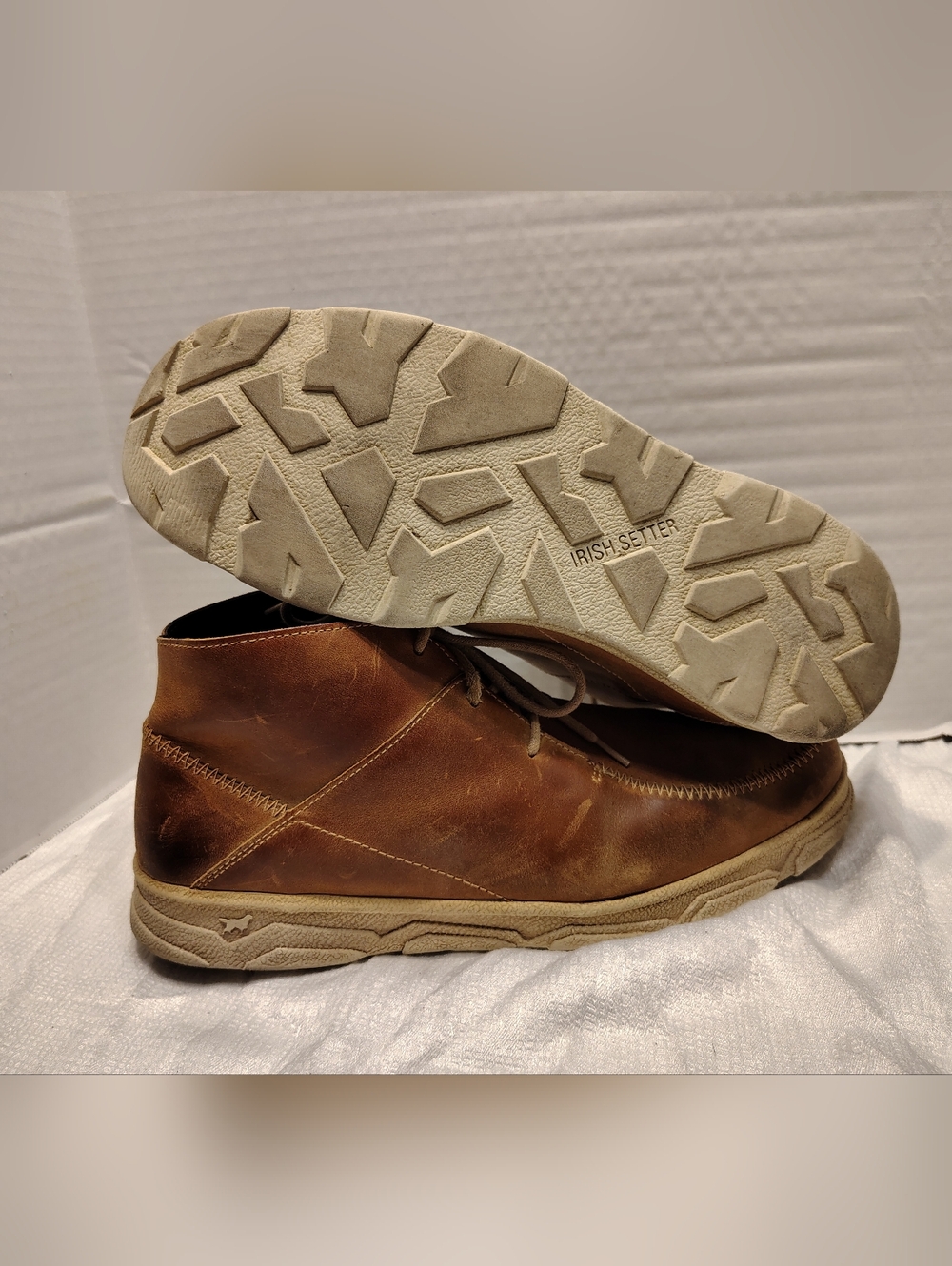 Red Wing Oiled Leather Boots Men # 13D US - Picture 7 of 10